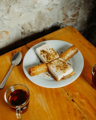 Dessert oriental à la pistache